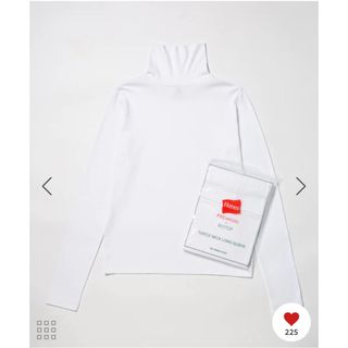 ヘインズプレミアム(Hanes PREMIUM)のBIOTOP タートルネックプルオーバー(Tシャツ(長袖/七分))