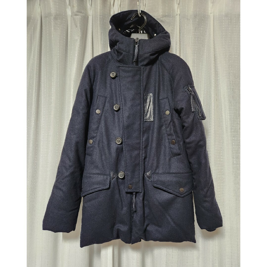 美品】DUVETICA レアルコ N3B チェルッティー社製 XS ネイビー 美品】DUVETICA レアルコ N3B チェルッティー社製 XS ネイビー