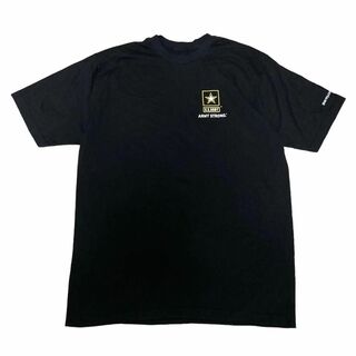 ミリタリー(MILITARY)のunicor U.S.ARMY ミリタリー 半袖Tシャツ ブラック z28(Tシャツ/カットソー(半袖/袖なし))