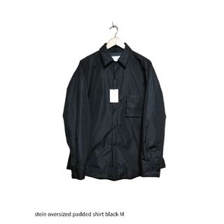 シュタイン(stein)のstein oversized padded shirt M(ナイロンジャケット)