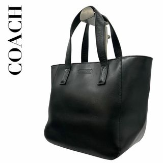 コーチ(COACH)のCOACH コーチ　s65　レザー　ハンドバッグ　9106　トートバッグ　黒(トートバッグ)