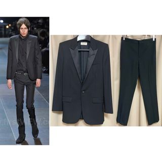 サンローラン(Saint Laurent)の13AW サンローランパリ スモーキング セットアップ 44 スーツ (セットアップ)