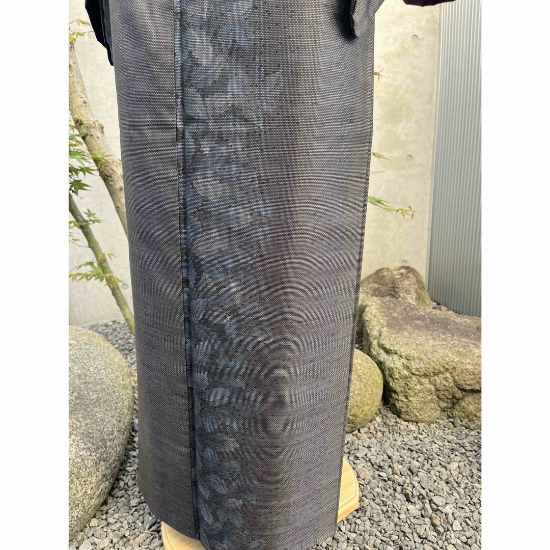 大島紬　青花柄　専用 レディースの水着/浴衣(着物)の商品写真