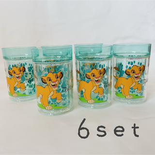 ディズニー(Disney)のライオンキング　ラメ　キラキラ　プラスチックコップ(グラス/カップ)