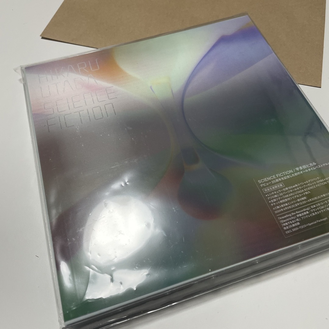SONY(ソニー)の宇多田ヒカル SCIENCE　FICTION（完全生産限定盤） エンタメ/ホビーのCD(ポップス/ロック(邦楽))の商品写真