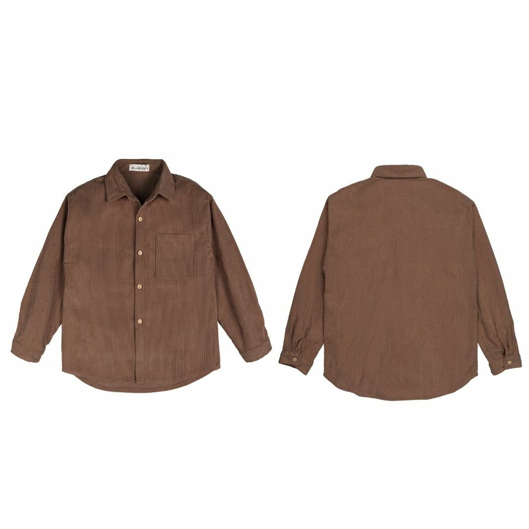 [LOLANTA] キッズ コーデュロイシャツ 男の子 ボーイズ 長袖シャツ カ キッズ/ベビー/マタニティのベビー服(~85cm)(その他)の商品写真