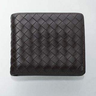 ボッテガヴェネタ(Bottega Veneta)のK3753M ボッテガ イントレ 本革 定期入れ付き 二つ折 財布 ITALY製(折り財布)