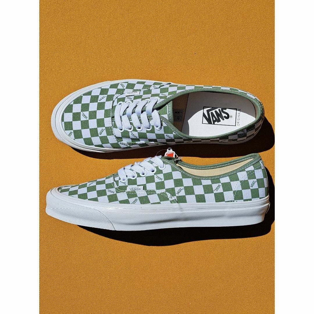 VANS VAULT(バンズボルト)のバンズ VANS OG AUTHENTIC LX 29,0cm 白緑 メンズの靴/シューズ(スニーカー)の商品写真