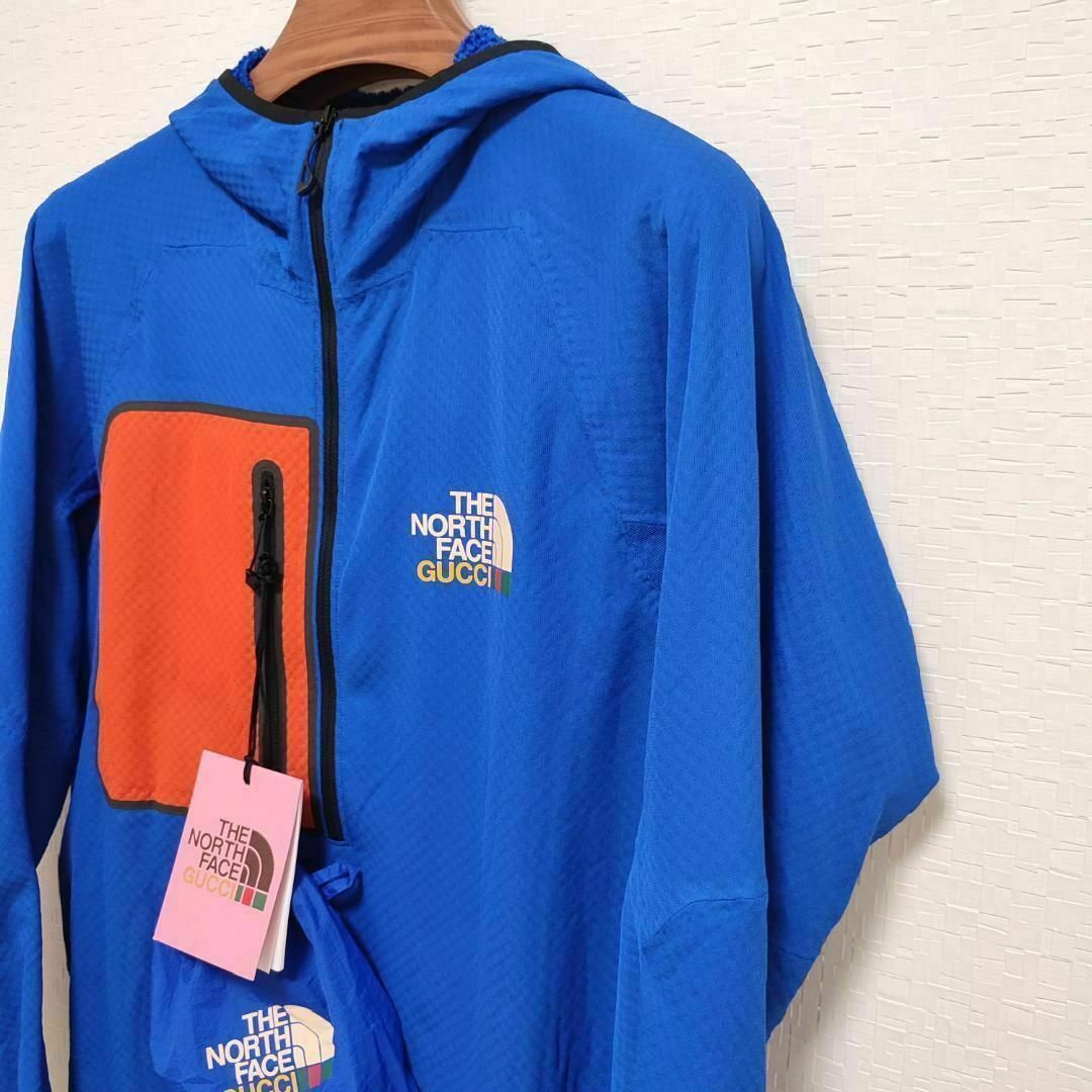 Gucci(グッチ)の★未使用タグ付★GUCCI × THE NORTH FACE　フリース　パーカー メンズのジャケット/アウター(ブルゾン)の商品写真