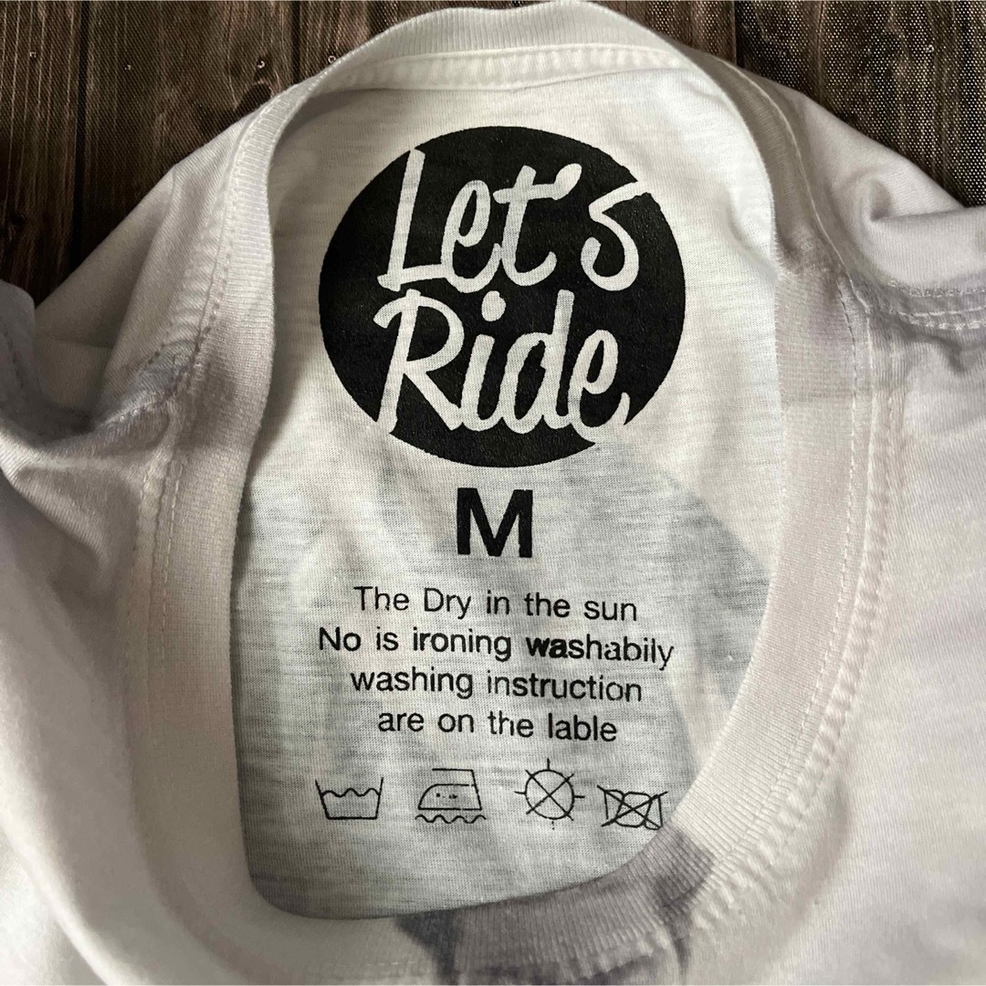 LET'SRIDE レッツライド バイカー Tシャツ  新品未使用品 メンズのトップス(Tシャツ/カットソー(半袖/袖なし))の商品写真