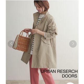 アーバンリサーチドアーズ(URBAN RESEARCH DOORS)のアーバンリサーチドアーズ　スタンドカラーモッズコート(モッズコート)