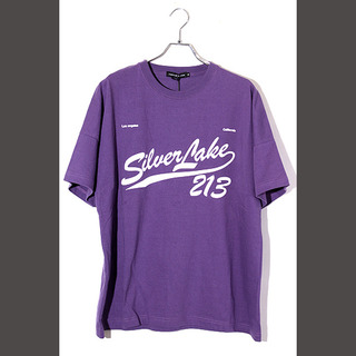 アザー(other)の未使用品 AOOS SILVER LAKE SS TEE Tシャツ M 紫(Tシャツ/カットソー(半袖/袖なし))