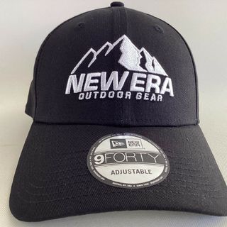 ニューエラー(NEW ERA)の【新品】New Era ニューエラ アウトドア ロゴ キャップ（黒）(キャップ)