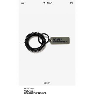 W)taps - wtaps 24ss coil tag bracelet