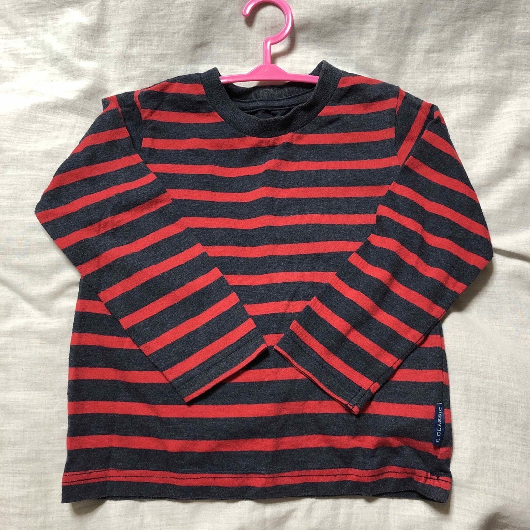 西松屋　古着　95cm カットソー　男児 キッズ/ベビー/マタニティのキッズ服男の子用(90cm~)(Tシャツ/カットソー)の商品写真