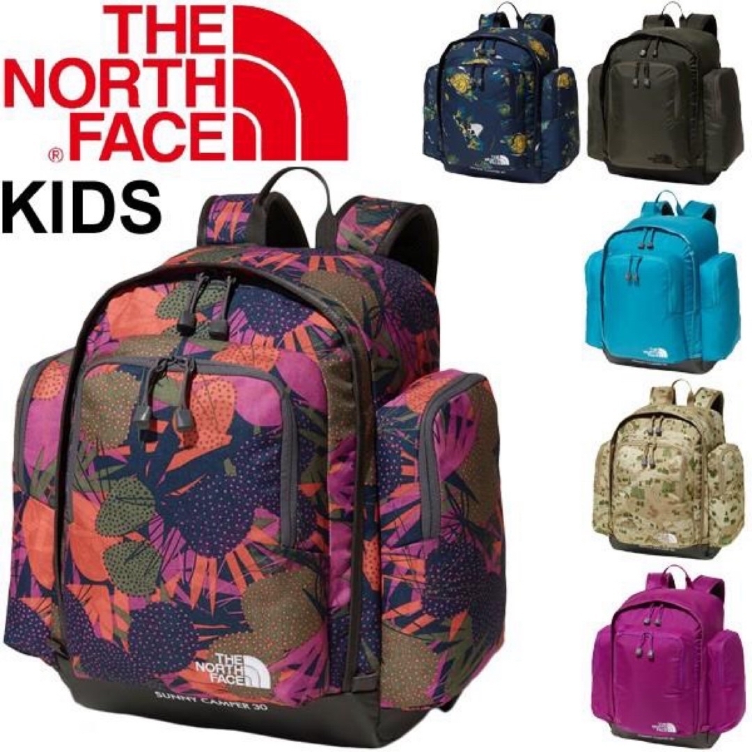 THE NORTH FACE(ザノースフェイス)のノースフェイス THE NORTH FACE ジュニア アウトドア バックパック キッズ/ベビー/マタニティのこども用バッグ(リュックサック)の商品写真