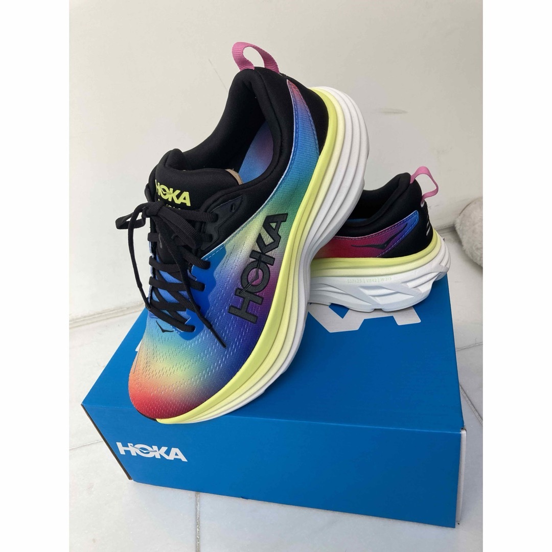 HOKA ONE ONE(ホカオネオネ)のお値下げしました‼️ホカオネオネ ボンダイ8 27cm スポーツ/アウトドアのランニング(シューズ)の商品写真