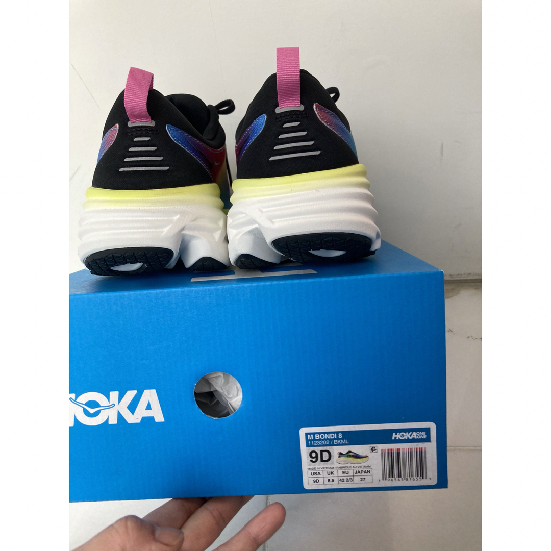 HOKA ONE ONE(ホカオネオネ)のお値下げしました‼️ホカオネオネ ボンダイ8 27cm スポーツ/アウトドアのランニング(シューズ)の商品写真