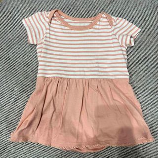 ムジルシリョウヒン(MUJI (無印良品))のベビー服　70cm(ロンパース)