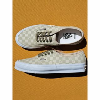 バンズボルト(VANS VAULT)のバンズ VANS OG AUTHENTIC LX 27,5cm 白薄灰(スニーカー)