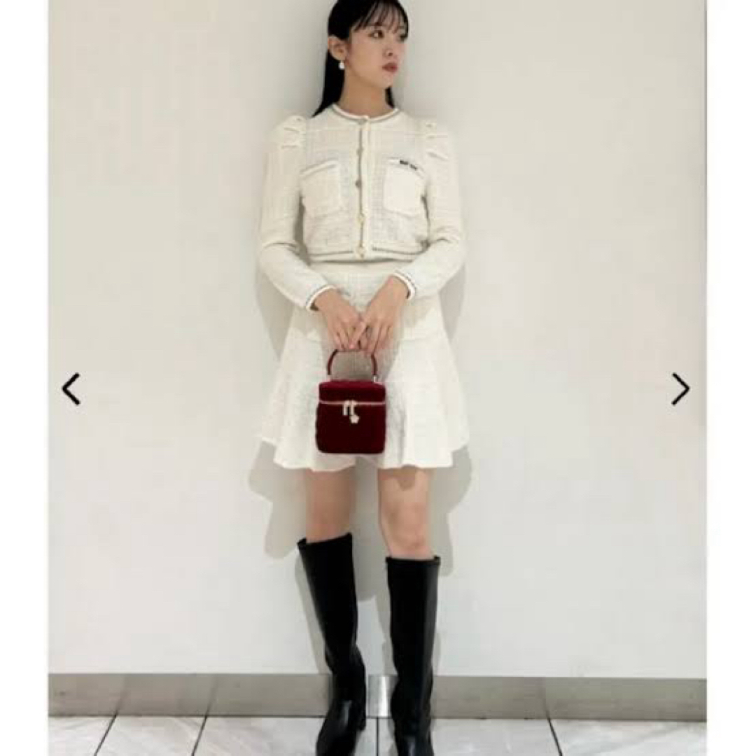 Lily Brown(リリーブラウン)のLILY BROWN×MARY QUANT ツイード セットアップ レディースのワンピース(その他)の商品写真