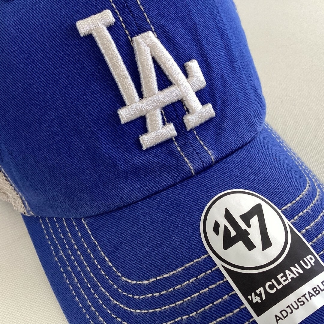 47 Brand(フォーティセブン)の【新品】47ブランド MLB LA ドジャース メッシュキャップ メンズの帽子(キャップ)の商品写真