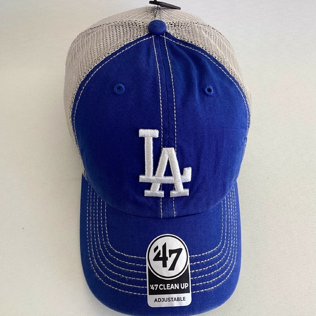 47 Brand(フォーティセブン)の【新品】47ブランド MLB LA ドジャース メッシュキャップ メンズの帽子(キャップ)の商品写真
