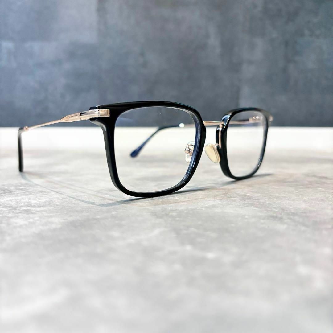 TOM FORD EYEWEAR(トムフォードアイウェア)の正規品トムフォード新品TF5747 001ブルーライトカット伊達メガネ スクエア メンズのファッション小物(サングラス/メガネ)の商品写真