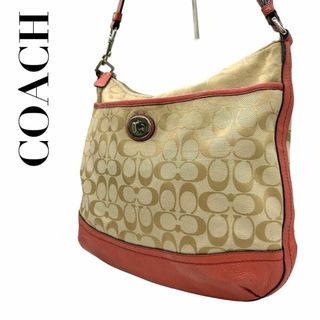 コーチ(COACH)のCOACH コーチ　s65　斜め掛け　F24032　ショルダーバッグ　ベージュ(ショルダーバッグ)