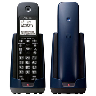 Pioneer - 美品 パイオニア デジタルコードレス電話機 TF-FD15S-A ネイビー