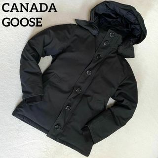 カナダグース(CANADA GOOSE)の【希少✨】☆カナダグース☆ダウンジャケット☆ジャスパーパーカ☆XSサイズ☆黒☆(ダウンジャケット)