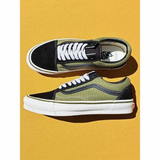 バンズボルト(VANS VAULT)のバンズ VANS OG OLD SKOOL LX 27,5cm 黒カーキ(スニーカー)