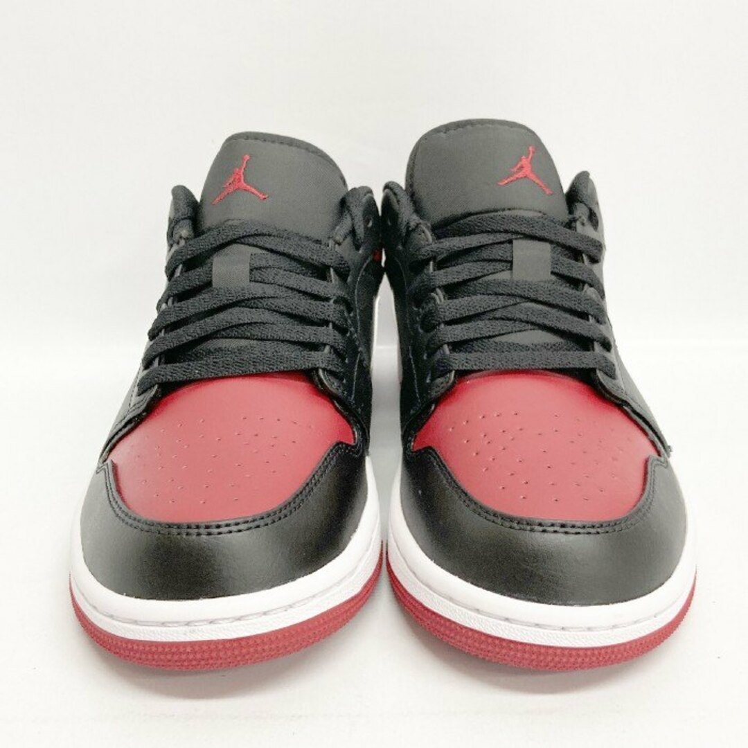 NIKE(ナイキ)の★NIKE ナイキ 553558-066  Air Jordan 1 Low Bred エアジョーダン1 ロー ブレッド レッド size27.5cm メンズの靴/シューズ(スニーカー)の商品写真