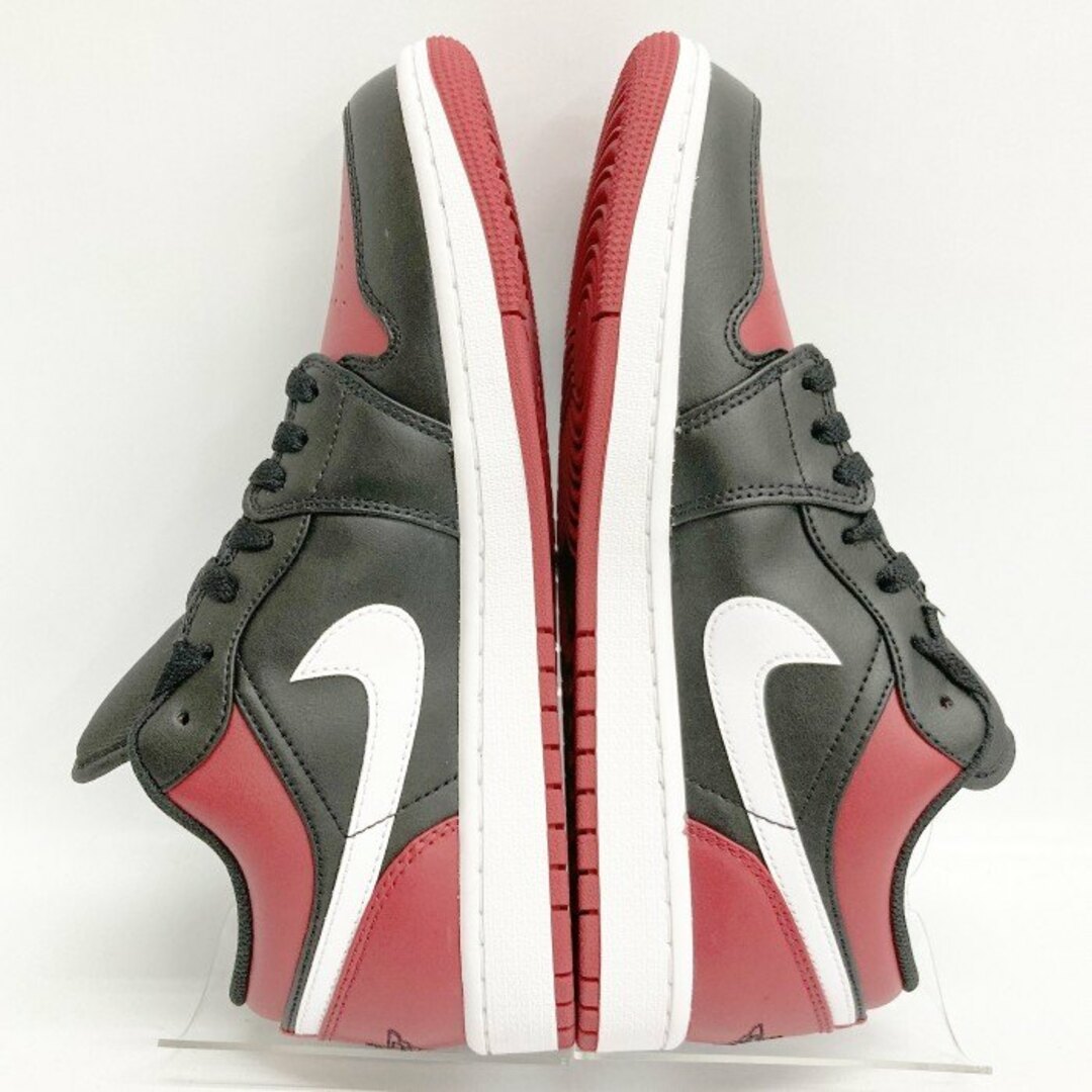 NIKE(ナイキ)の★NIKE ナイキ 553558-066  Air Jordan 1 Low Bred エアジョーダン1 ロー ブレッド レッド size27.5cm メンズの靴/シューズ(スニーカー)の商品写真