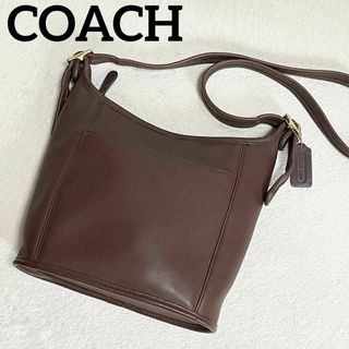 COACH - 【美品✨】☆コーチ☆ショルダーバッグ☆オールレザー☆チャーム☆ブラウン☆バケツ