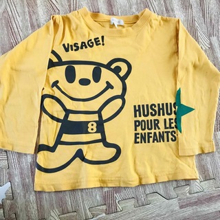 HusHush - ハッシュアッシュ　長袖Tシャツ　ロンT