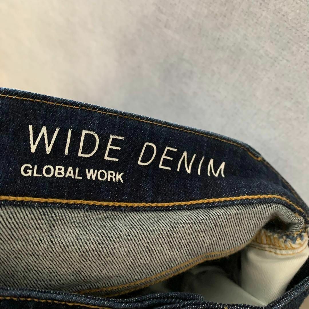 GLOBAL WORK(グローバルワーク)のGLOBAL WORK ワイドデニムパンツ レディースのパンツ(デニム/ジーンズ)の商品写真