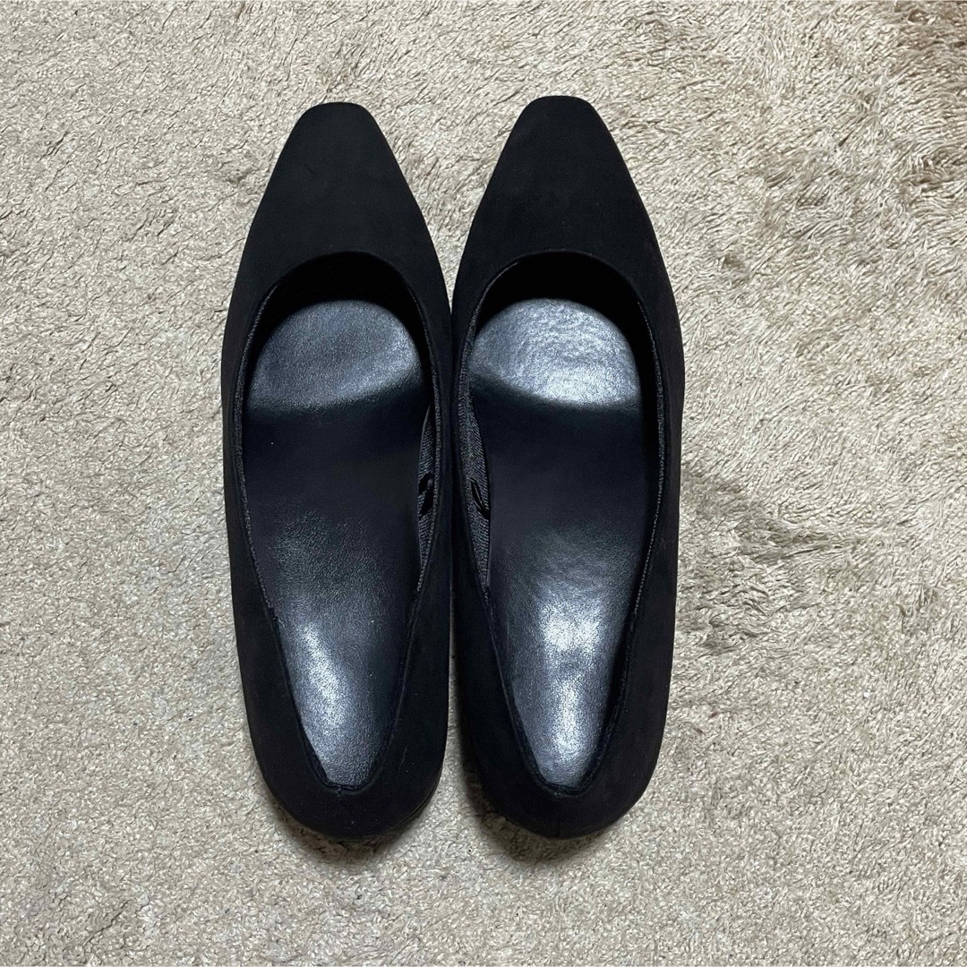 GU(ジーユー)のマシュマロローヒールパンプス 24.5 レディースの靴/シューズ(ハイヒール/パンプス)の商品写真