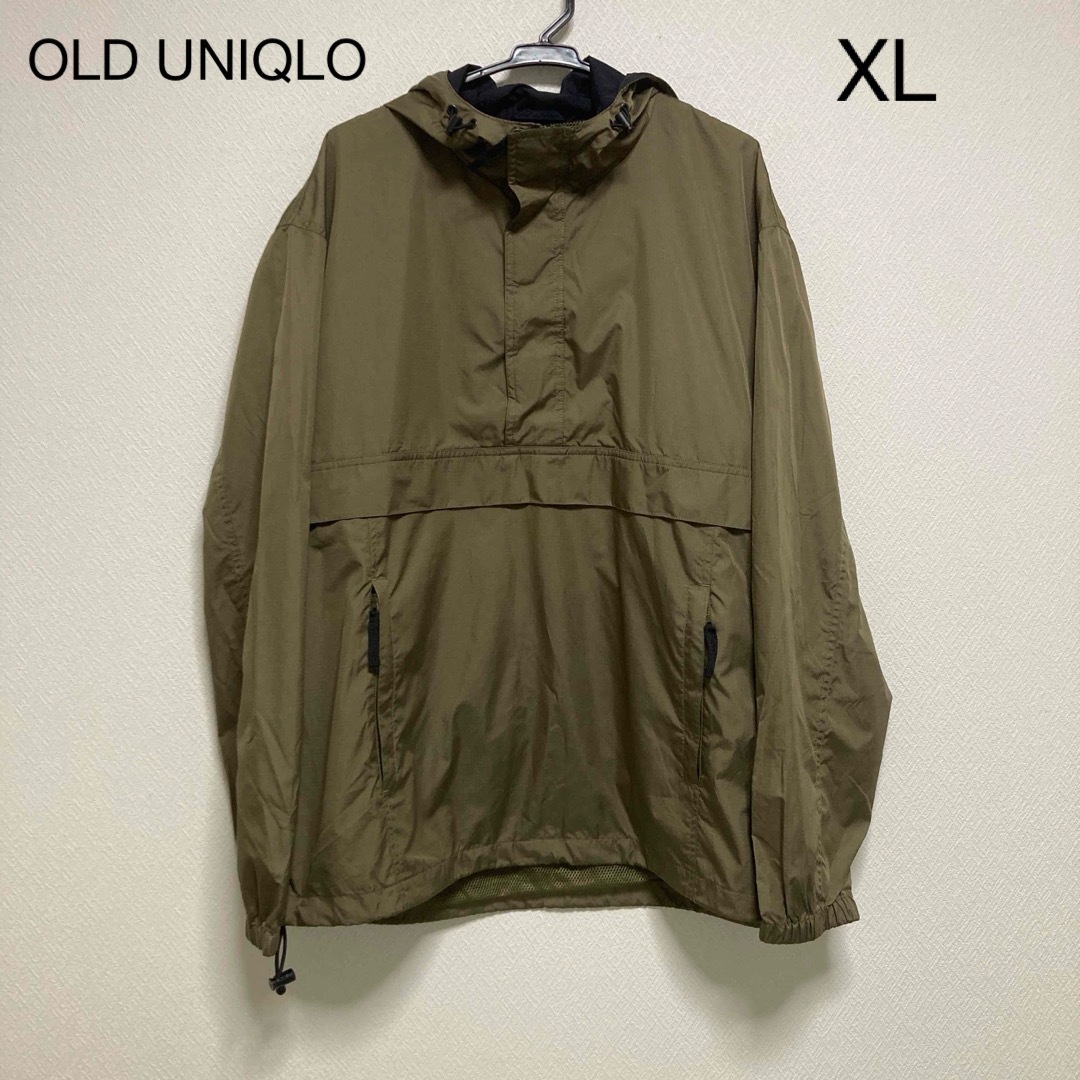 UNIQLO(ユニクロ)のOLD UNIQLO 90s 00s ナイロン マウンテンパーカー XL テック メンズのジャケット/アウター(マウンテンパーカー)の商品写真