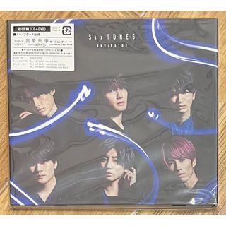 ストーンズ(SixTONES)のNAVIGATOR 初回盤 CD+DVD SixTONES(ポップス/ロック(邦楽))