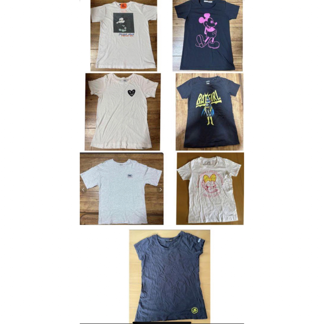 UNIQLO(ユニクロ)のUNIQLO Tシャツ　半袖　トップス　ディズニー　その他　7枚まとめ売り レディースのトップス(Tシャツ(半袖/袖なし))の商品写真