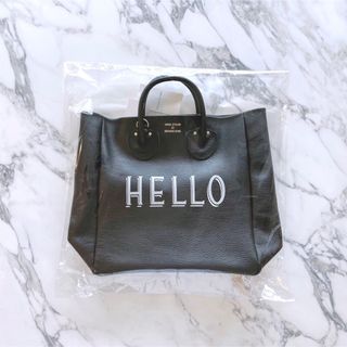 FRAMeWORK YOUNG&OLSEN 別注ストラップ付きHELLOバッグ