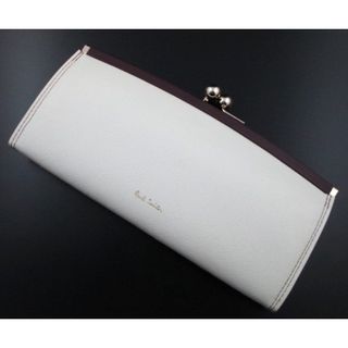 ポールスミス(Paul Smith)の☆ラスト1点限り☆新品箱なし☆ポールスミス 人気がま口 長財布 ホワイト☆(財布)