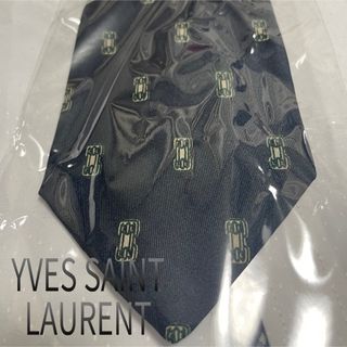 Yves Saint Laurent - イヴサンローラン　ネクタイ【クリーニング済】小紋柄　光沢