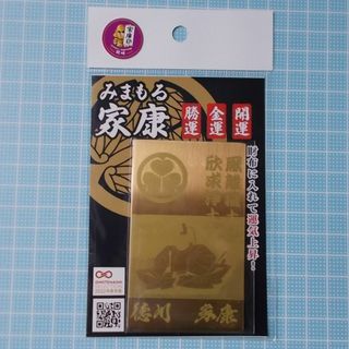 「みまもる家康（厭離穢土欣求浄土）勝運・金運・開運」財布に入れて運気上昇グッズ(文学/小説)