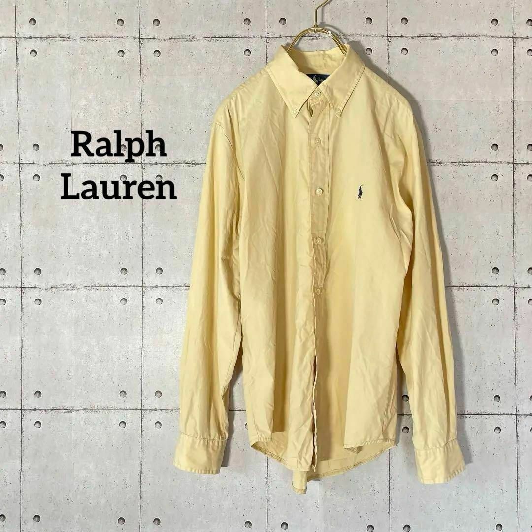 Ralph Lauren(ラルフローレン)の314 ラルフローレン BLAKE 長袖 ボタンダウンシャツ メンズ Mサイズ メンズのトップス(シャツ)の商品写真