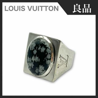 ルイヴィトン(LOUIS VUITTON)の【良品】LOUIS VUITTON シュバリエール スノーフロー リング(リング(指輪))