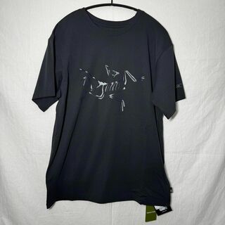 アークテリクス(ARC'TERYX)の新品 アークテリクス スカイラインシャツ 2023 S ブラック(Tシャツ/カットソー(半袖/袖なし))