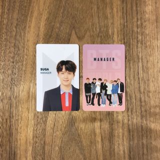 ボウダンショウネンダン(防弾少年団(BTS))のBTS ユンギ BTS WORLD MANAGER CARD SET SUGA(K-POP/アジア)