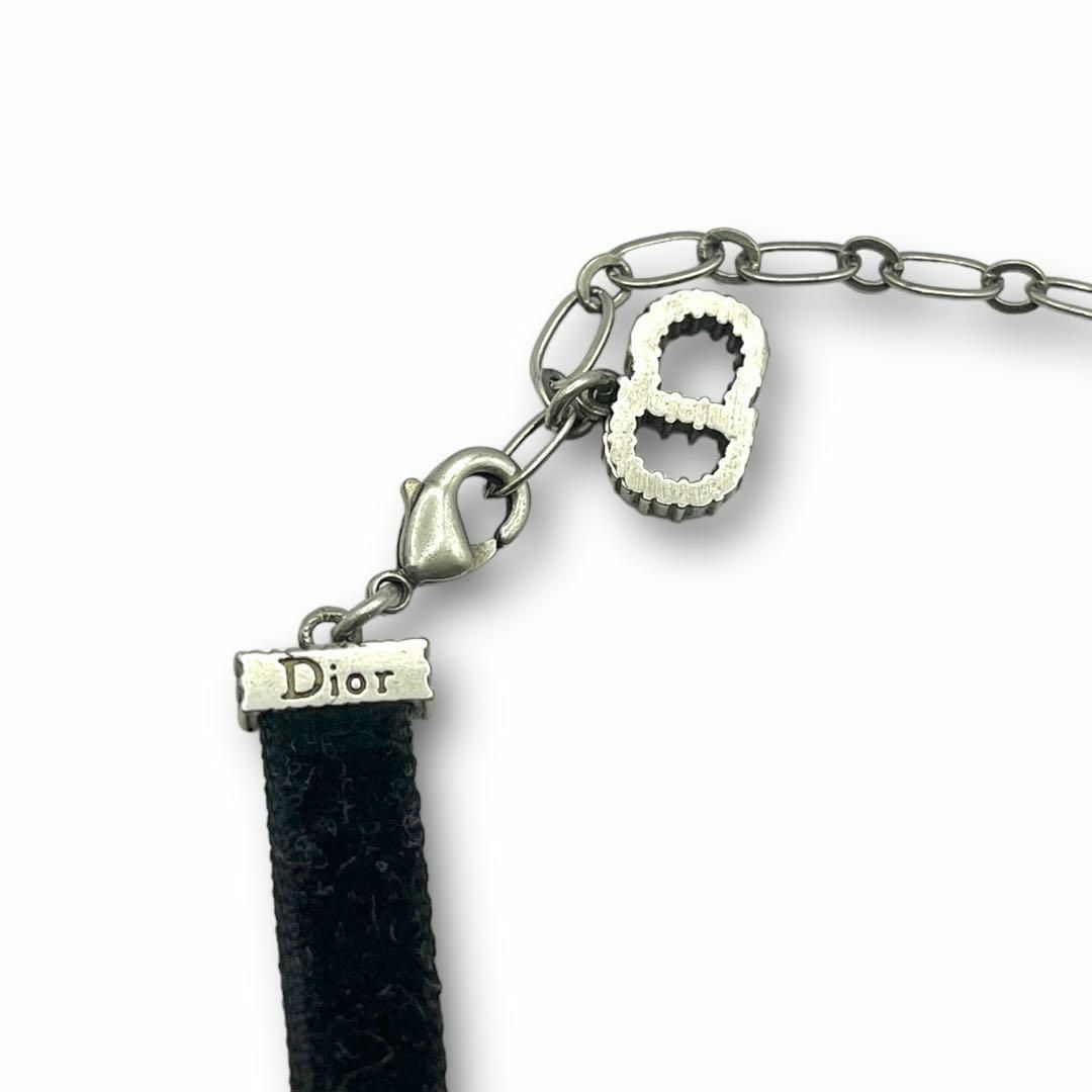 Christian Dior(クリスチャンディオール)の【美品】Christian Dior ラインストーン J'ADIOR チョーカー レディースのアクセサリー(ネックレス)の商品写真